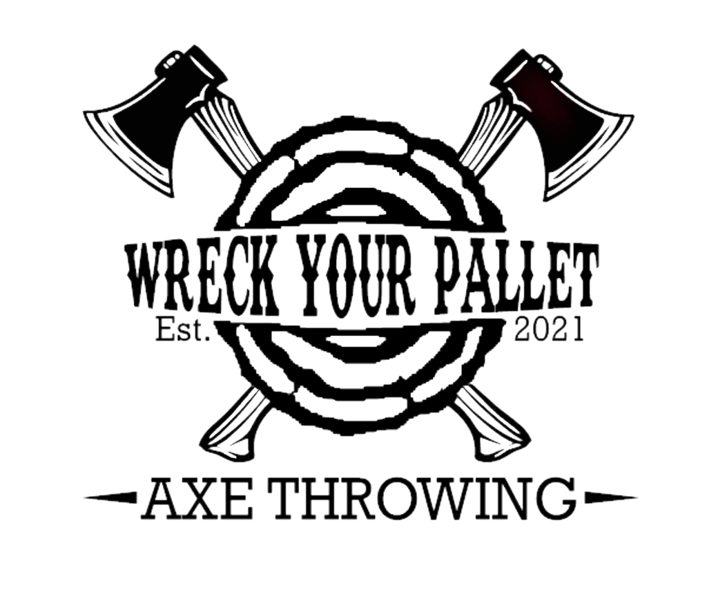 Wreck Your Pallet Axe Throwing Logo