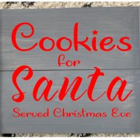 Cookies for santa
