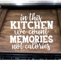 In this kitchen we count memories not calories